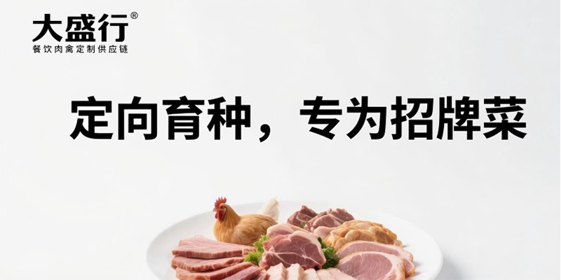 大盛行肉禽供應鏈品牌策劃案例