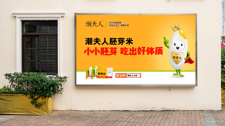 食品營銷策劃案例,大米品牌營銷策劃,潮夫人胚芽米