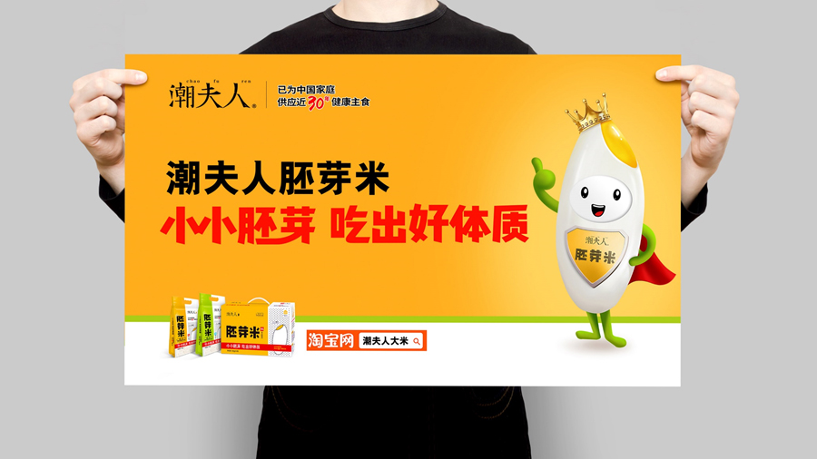 食品營銷策劃案例,大米品牌營銷策劃,潮夫人胚芽米