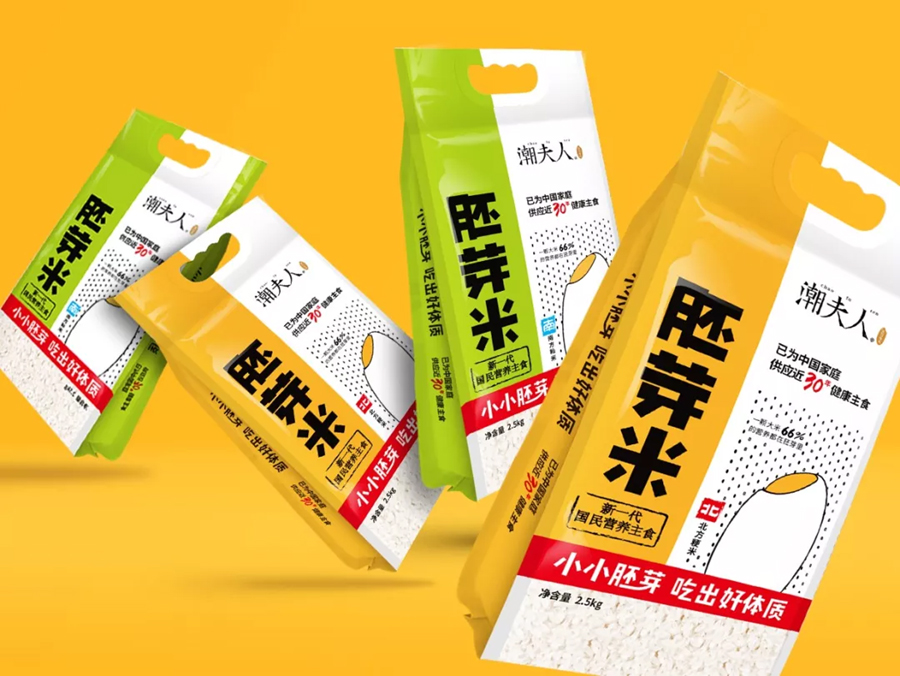 食品營銷策劃案例,大米品牌營銷策劃,潮夫人胚芽米