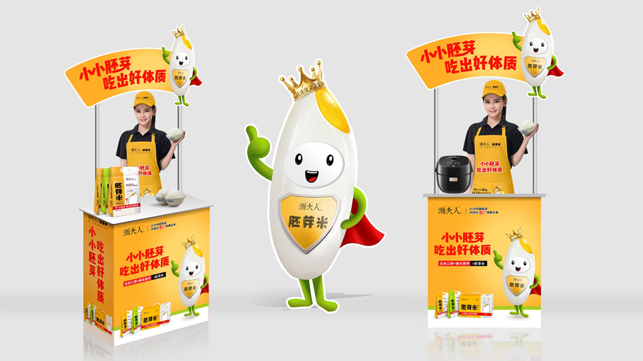 食品營銷策劃案例,大米品牌營銷策劃,潮夫人胚芽米